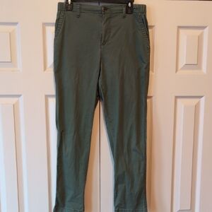 Old Navy Green Chinos Straight Leg